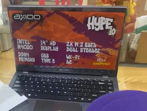 Kredit Laptop Axioo SLimbook Hype 10 8/256 GB 14”