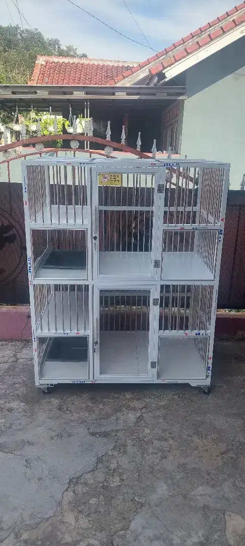 Kandang Kucing Alumunium Harga Murah