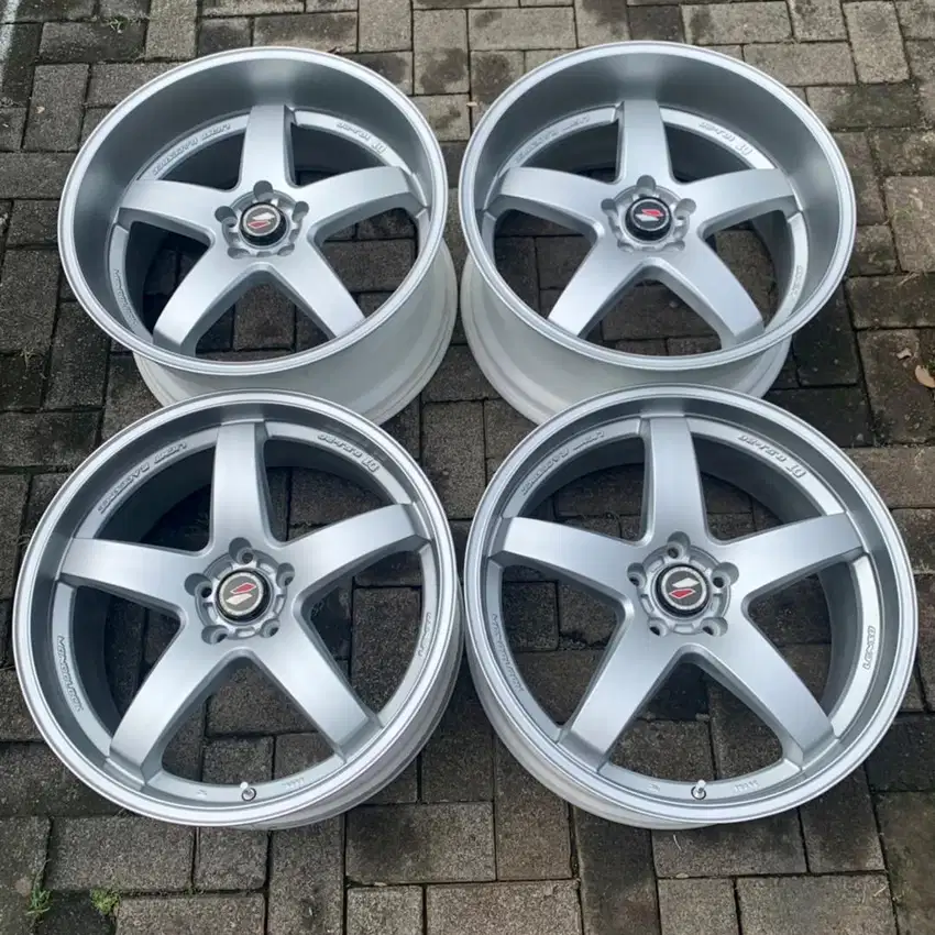 Lenso Ring 20 5x114 5x112 Velg Ori Original Thailand Racing R20