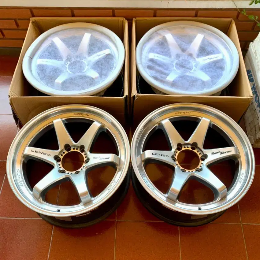 Thailand Lenso RTV Ring 20 6x139 Velg Ori Original Pajero Fortuner R20