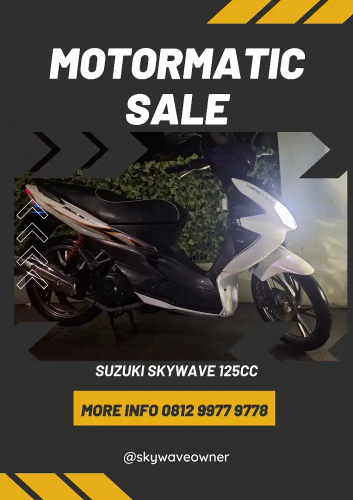 Matic Suzuki skywave