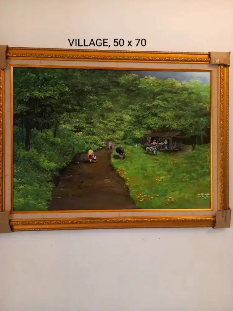 Jual lukisan KANVAS CAT MINYAK