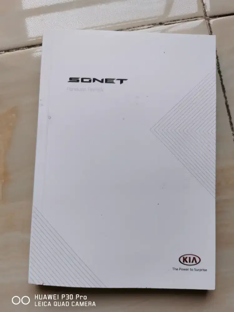 Buku manual kia sonet