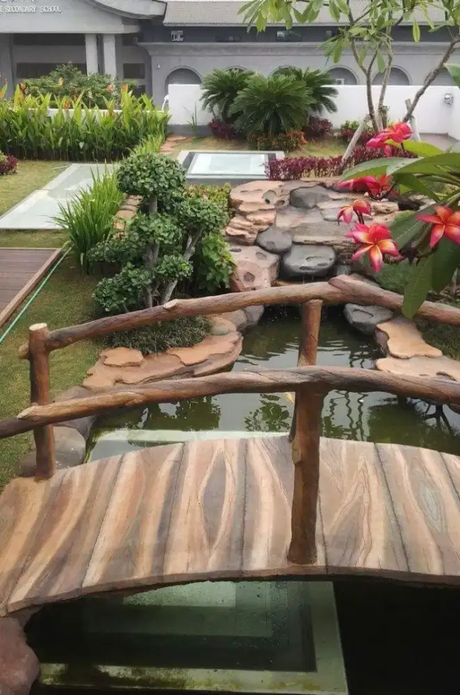 Jasa tukang kolam ikan surabaya