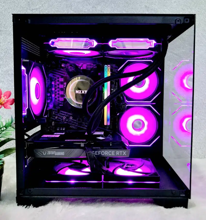 Gaming PC Ryzen 5 5600 RTX 4060 8GB DDR6 16GB DDR4 NVMe RGB Render GTA