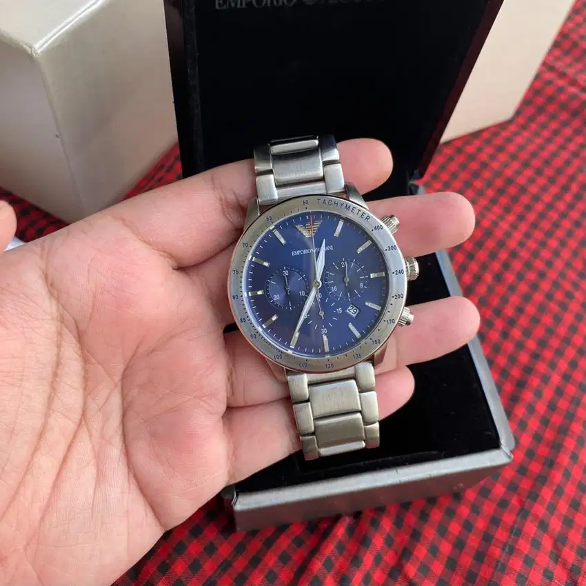 Jam Tangan Emporio Armani AR11306 Chronograph Original Resmi Urbanicon