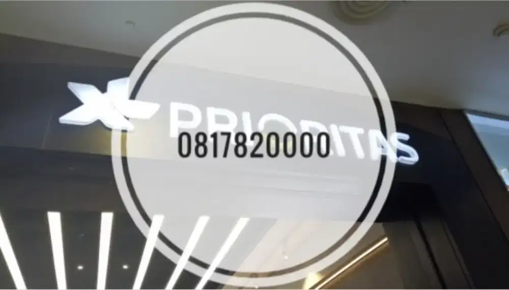 XL PRIORITAS 10 DIGIT NOMOR CANTIK PASCABAYAR KWARTET 0000