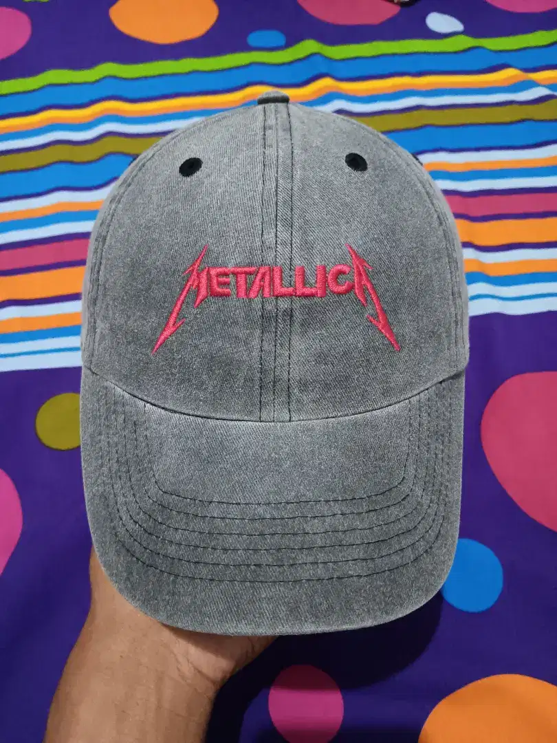 Topi Caps Cap Hat Hats Music Musik Band Metal Metallica