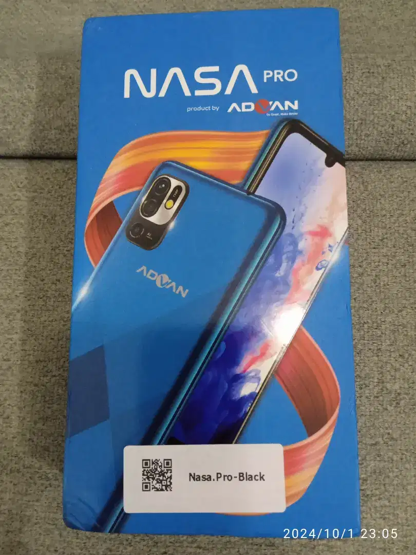 Advan Nasa Pro - 100% BARU, SEGEL