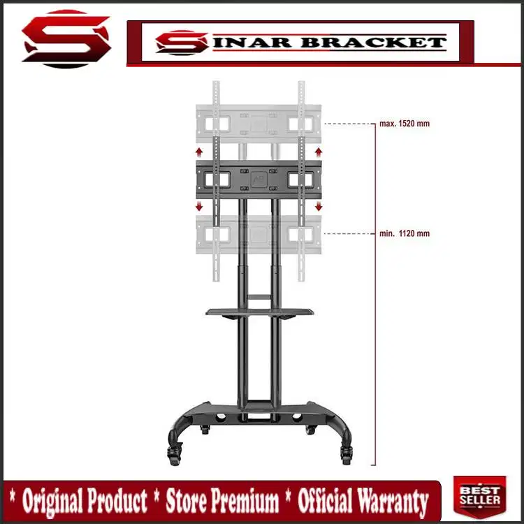Bracket Standing TV North Bayou 75,65,55,43,32 Inch NB AVA 1500 NEW NB