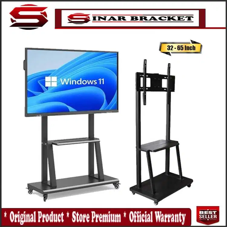 breket standing tv/bracket tv standing 32 - 65 inc