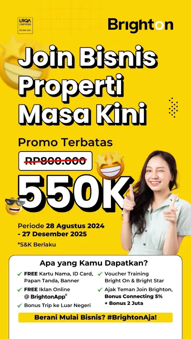 Bisnis Property bebas waktu penghasilan tidak terbatas