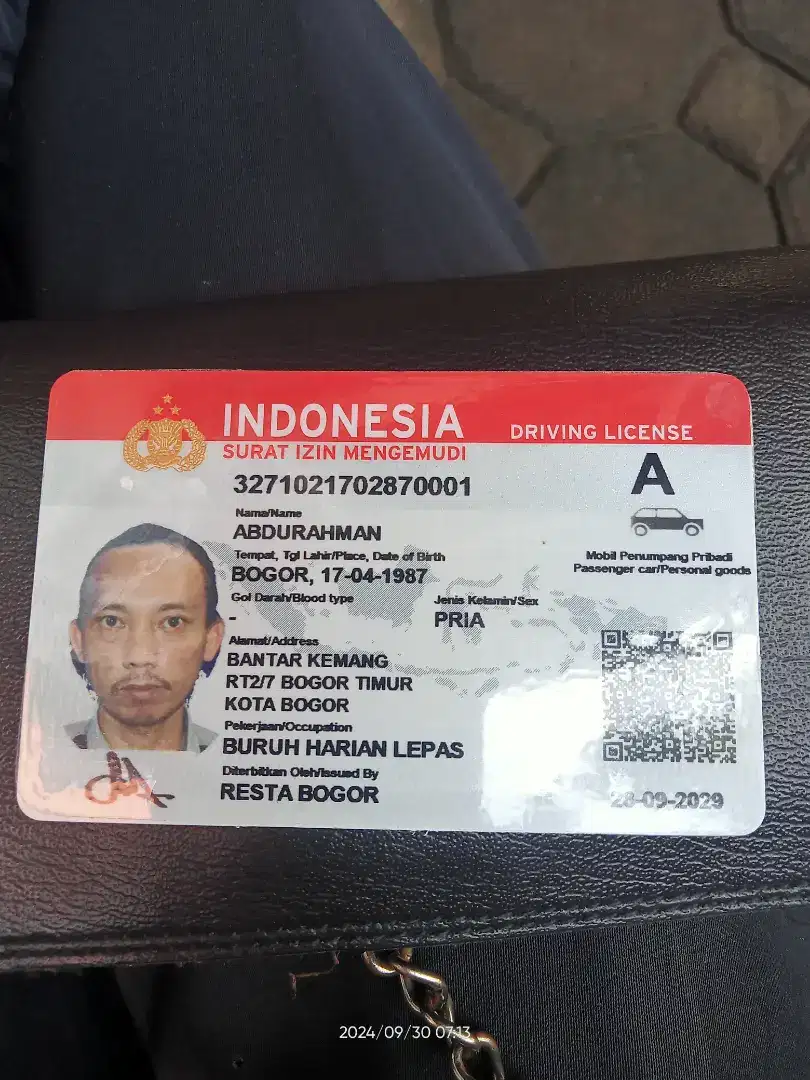 Mencari loker Driver kantor/pribadi