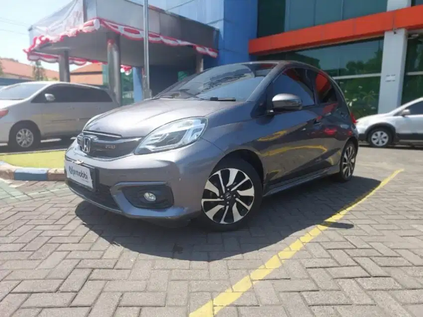 DP RENDAH Honda Brio 1.2 RS Bensin Matic 2017 Abu-Abu KL