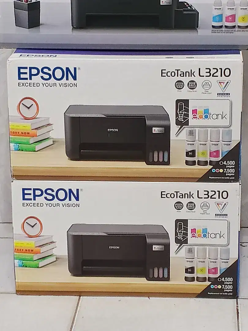 PRINTER EPSON L3210
ALL IN ONE  PRINT, SCAN, COPY