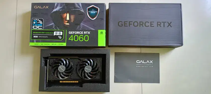 GALAX RTX4060 8GB dual fan grs resmi sd 2027