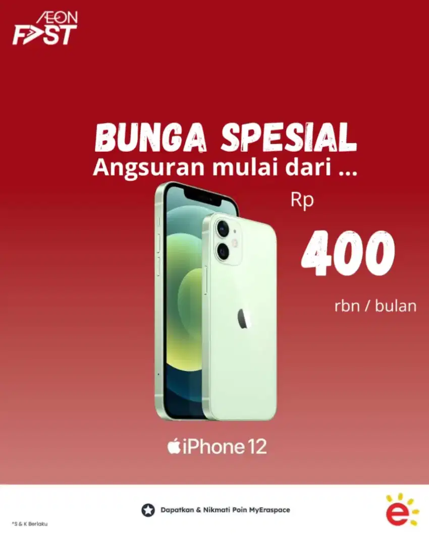 Kredit iPhone tanpa DP dan Limit serta angsuran ringan