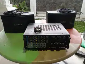 Di jual amplifire + 2 spiker roland martin 8 inci