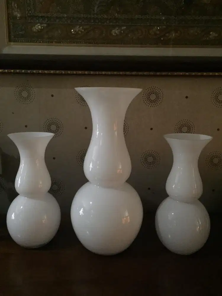 Set 3 Vas bunga pajangan import