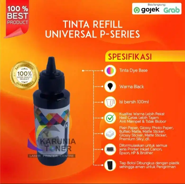 Tinta Canon Black 100 ml Diskon