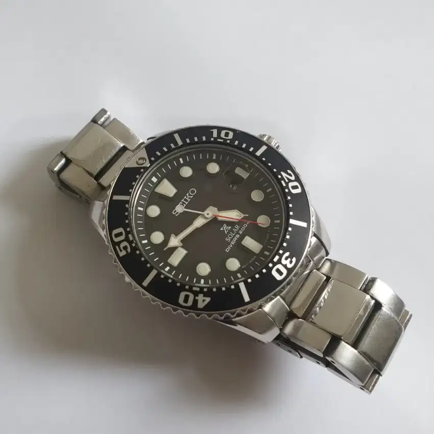 Jam Seiko Sne551p1 Solar Diver  200M