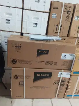 SHARP 1/2 PK AH-A5ZCY BERIKUT PASANG, GARANSI RESMI 10 + 3 TAHUN