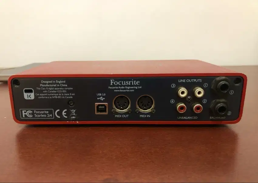 focusrite 2i4 1st gen