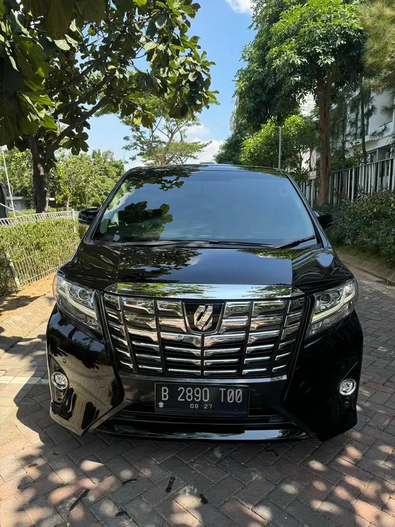 ALPHARD 2017 G ATPM super istimewa 30K LIKE A NEW CONDITION