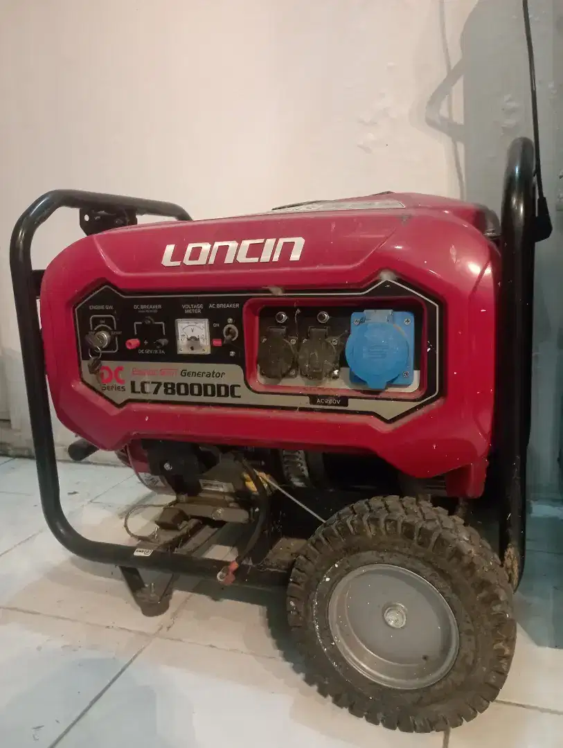 Dijual Genset Loncin Bekas 5500 Watt