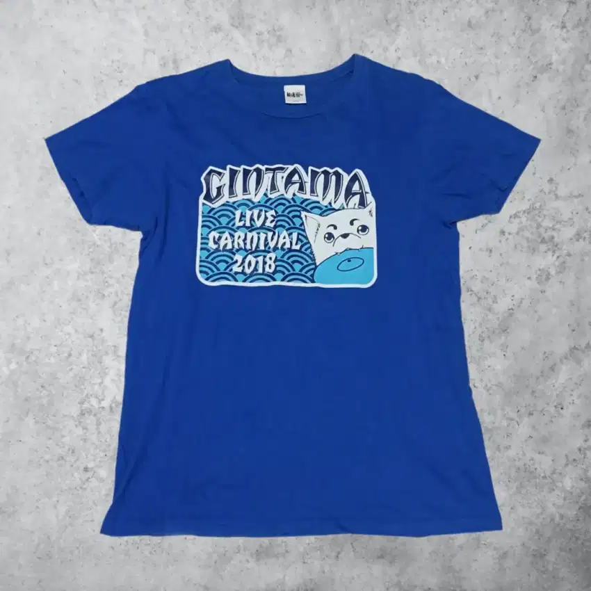 ANIME GINTAMA LIVE CARNIVAL T-SHIRT KAOS IMPORT