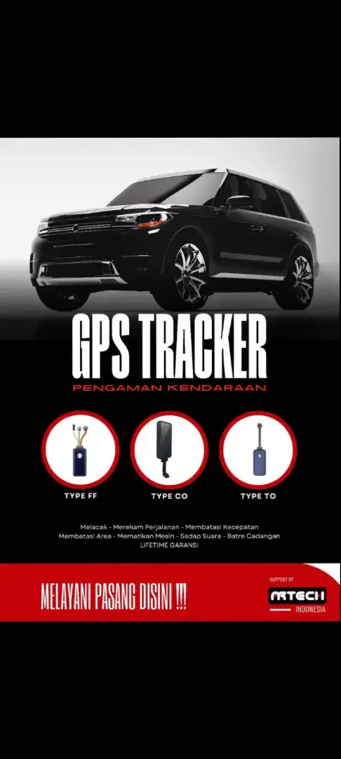 GPS TRACKER untuk mobil dan motor