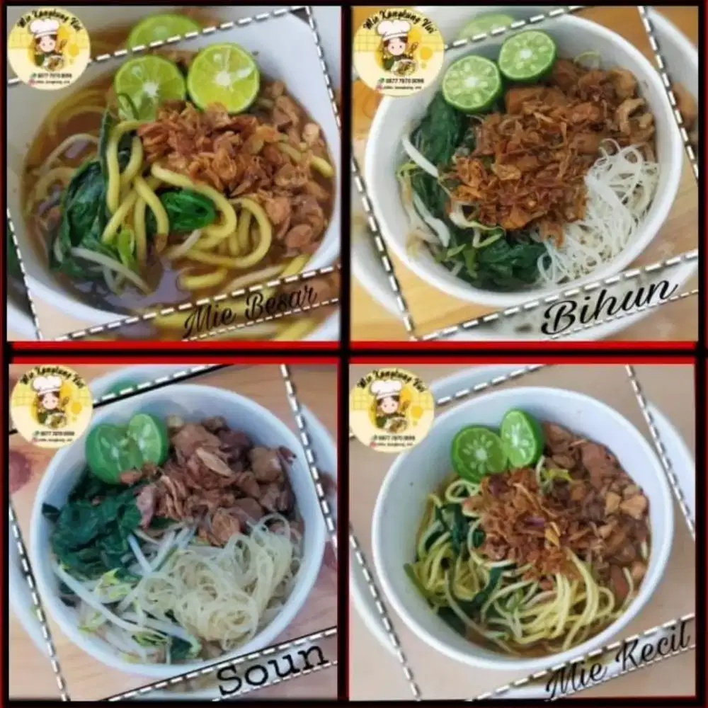 Mie Kangkung Vivi & Nasi Box