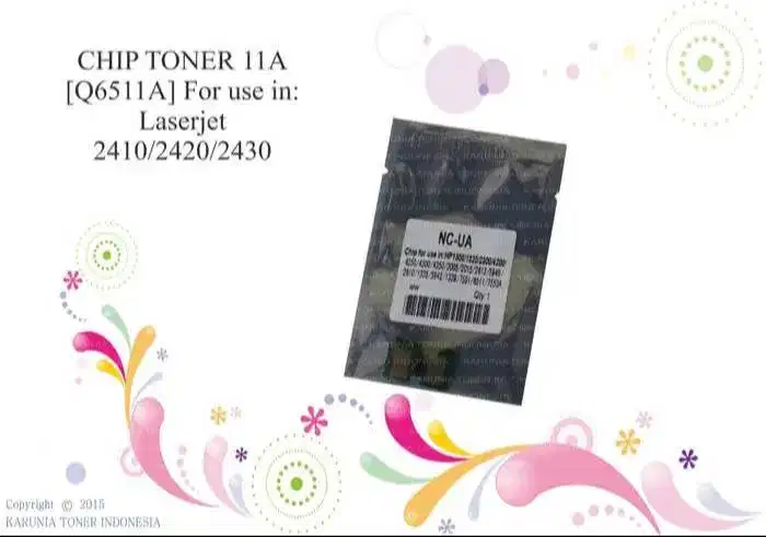 CHIP TONER 11A [Q6511] FOR USE IN LASERJET 2410/2420/2430 Berkualitas
