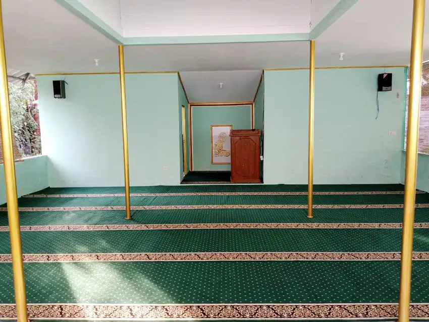 karpet masjid hijau harga terjangkau di sleman