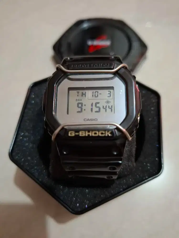 Jam Casio Gshock DW 5700 fulset kondosi normal dan bagus