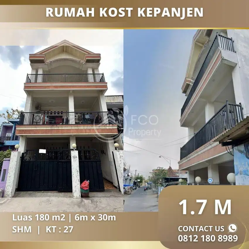 Rumah Kost Pusat Kota Kepanjen Malang