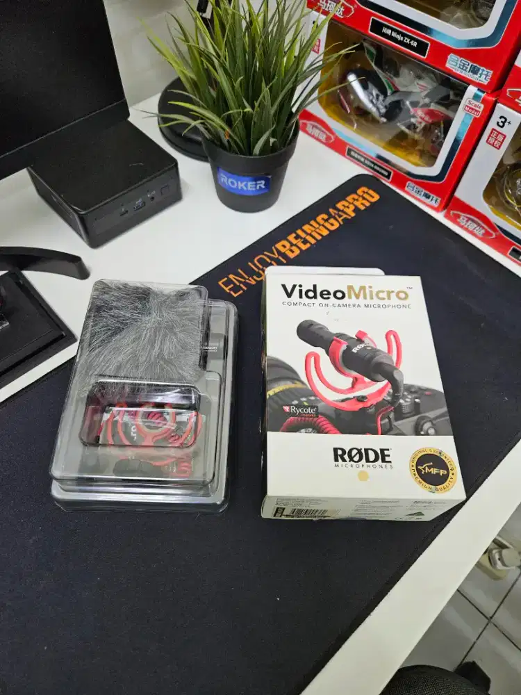 Microphone Rode Videomicro bagus like new cuma sekali pake