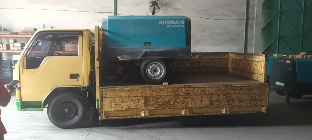 Kompresor Airman PDS 185 S - 6C2 Kapasitas 7 BAR Disel Yanmar