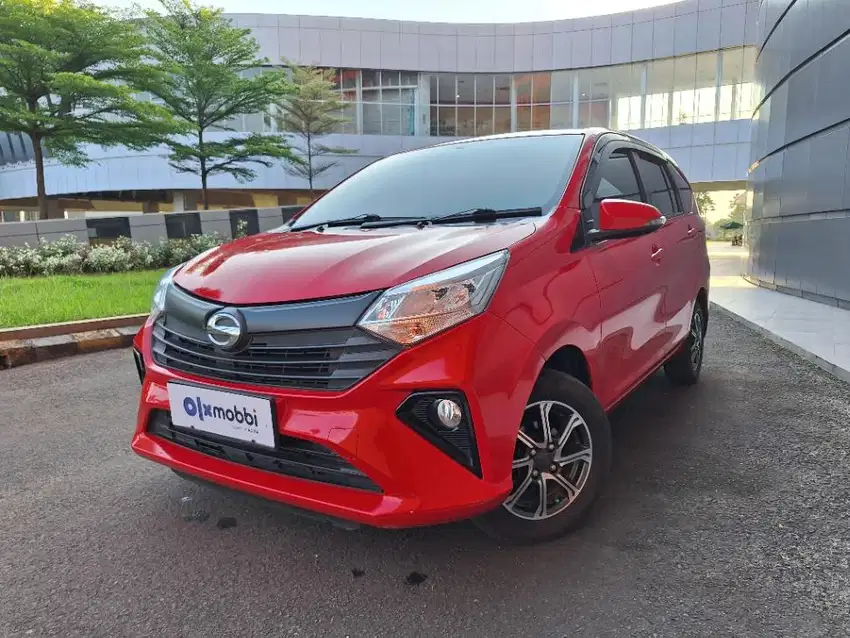 Cat Original - Daihatsu Sigra 1.2 R Bensin MT 2021 Merah BU