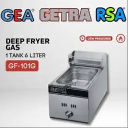 GETRA GAS FRYER GF-101G / GF 101 G PENGGORENGAN 1 TUNGKU 100% ORI
