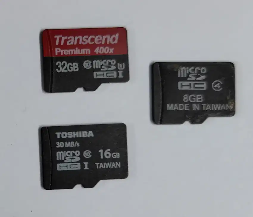 MicroSD 3 item (Tidak terbaca/Error)