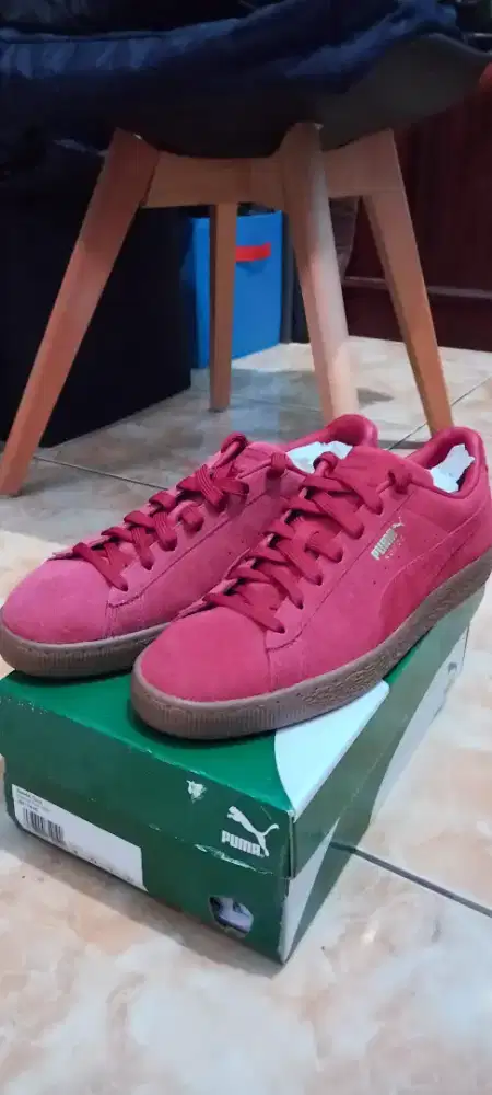 Puma Suede Gum (Intense Red-Gum)