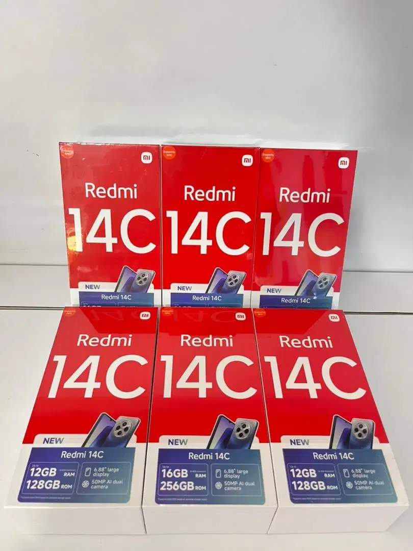 PROMO REDMI 14C RAM 6/128 & RAM 8/256