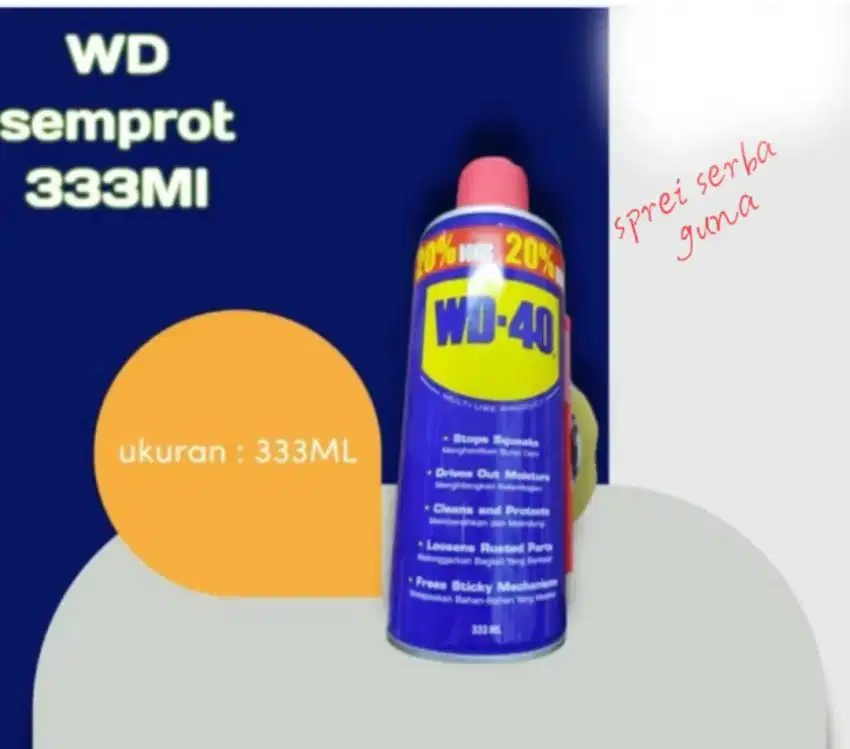 Cairan spray WD 40 333 Ml.lagi promo