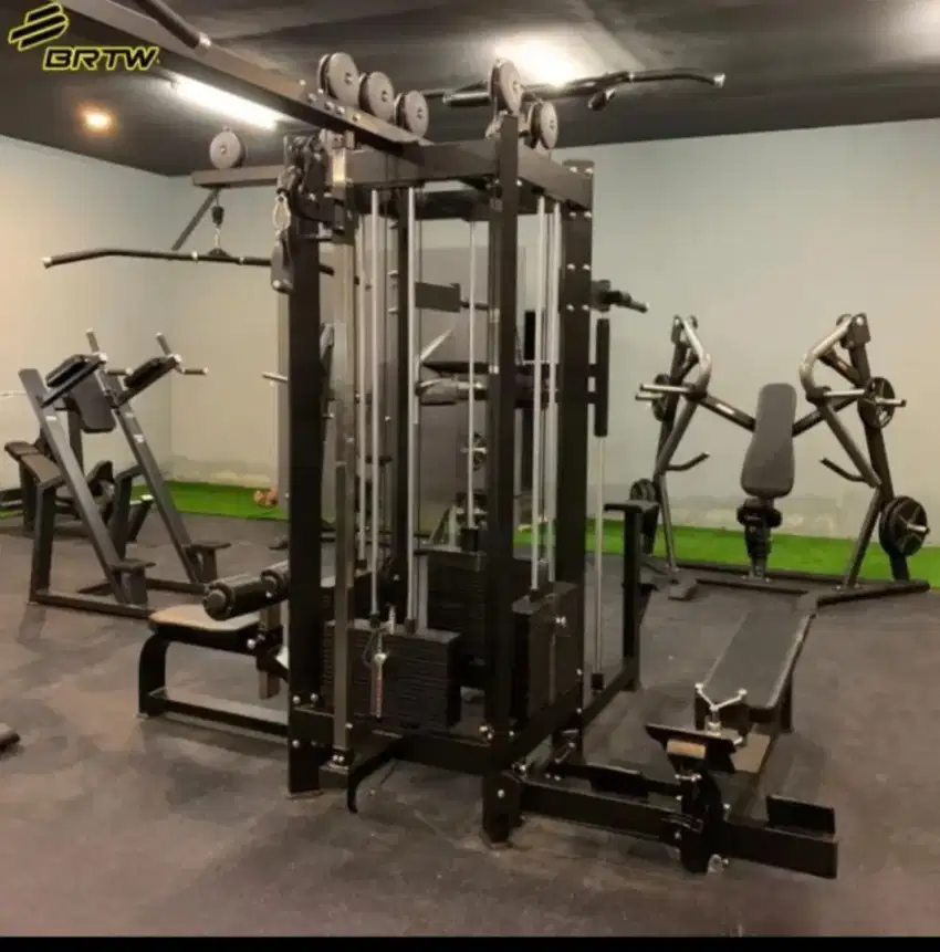 homegym 4 station 4 stack home gym 4 sisi komersial fitness import