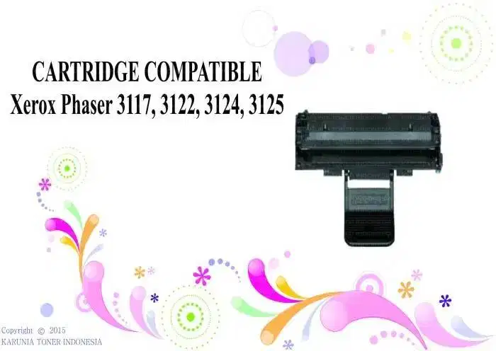 CARTRIDGE COMPATIBLE Xerox Phaser 3117, 3122, 3124, 3125 Berkualitas
