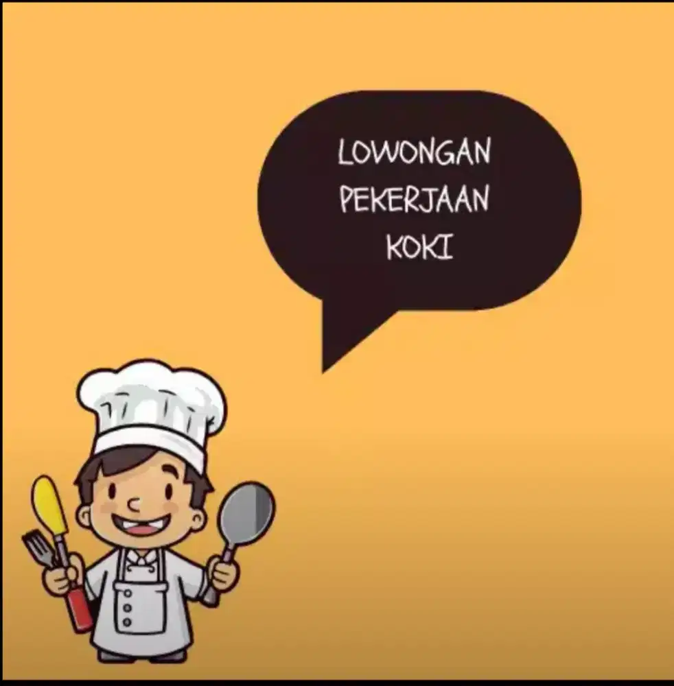 Lowongan koki/juru masak makanan Sunda
