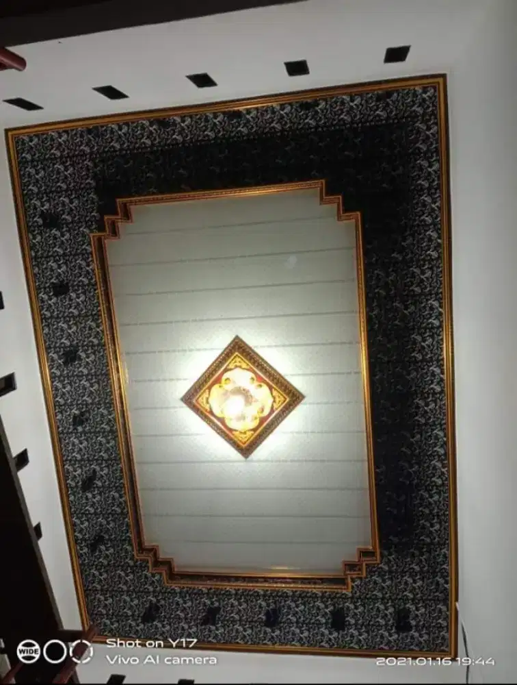 Plavon PVC terpasang