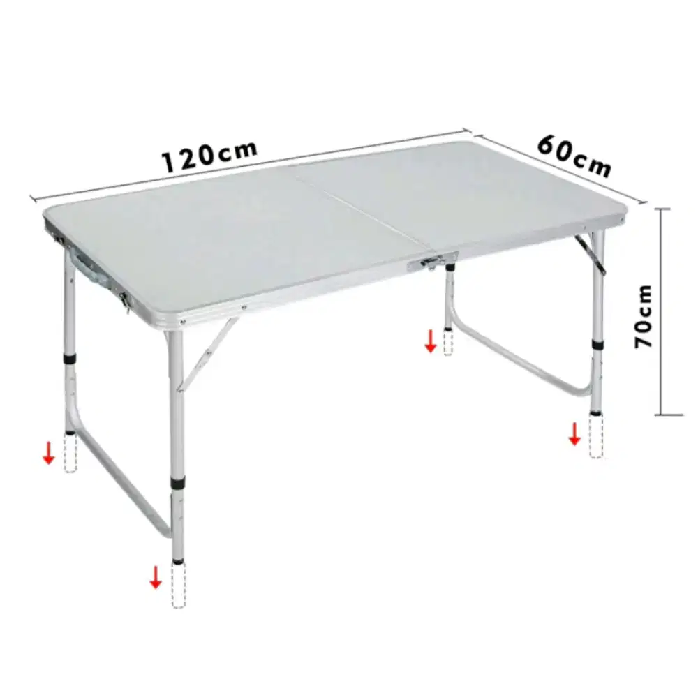 PROMO!!Meja Lipat Koper Yang Sangat Praktis Dan Serbaguna