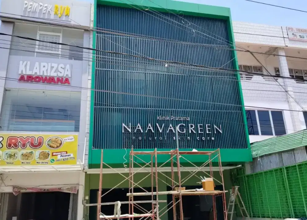 Custom Facade. Panel Fasad ACP. Lettersign, Signage. Merk Huruf Timbul